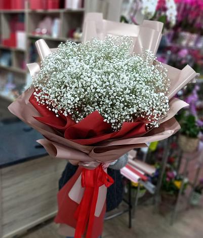 Букет цветов из: Гипсофила в Ревякино