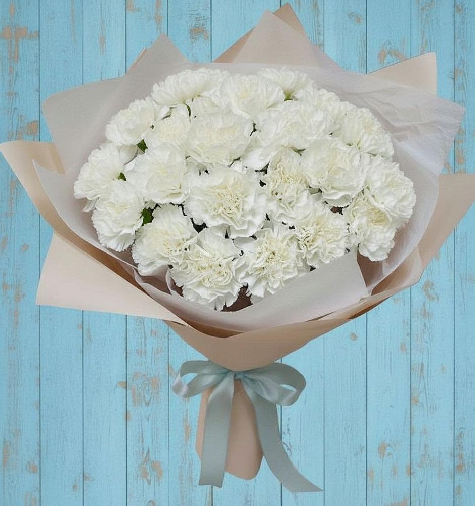 Букет цветов из: Гвоздики в Ревякино