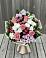 Букет цветов из: Альстромерии, Гвоздики, Розы и Хризантемы в Ревякино