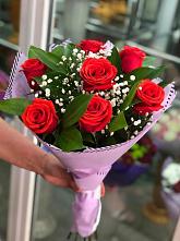 Букет цветов из:  Розы #REPLACE_PRED# Ревякино