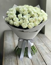 Букет 35 Белых роз в Ревякино