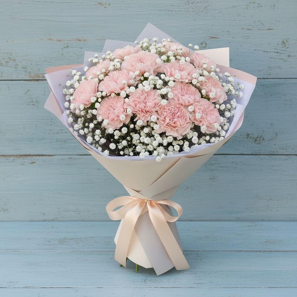 Букет цветов из: Гвоздики в Ревякино