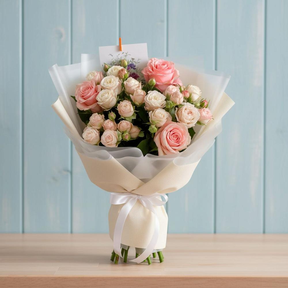 Букет цветов из: Розы в Ревякино