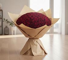 Букет 101 Красная роза в Ревякино