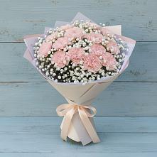 Букет цветов из:  Гвоздики в Ревякино