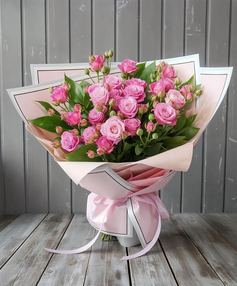 Букет Розовый кустик в Ревякино