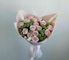 Букет цветов из:  Розы и Хризантемы в Ревякино