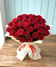 Букет 29 Красных роз в Ревякино