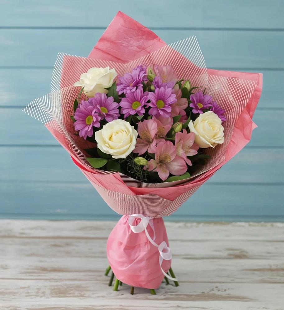 Букет цветов из: Герберы в Ревякино